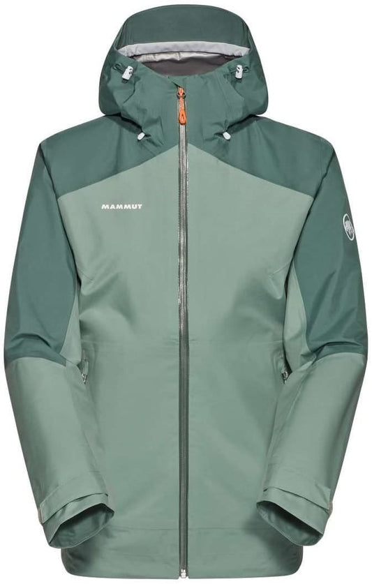 Mammut Convey Tour HS Hooded Jade Dark Jade Geaca Drumetie Femei