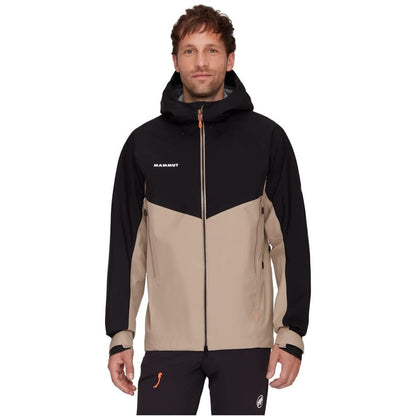 Mammut Crater IV HS Hooded Savannah Black Geaca Alpinism Barbati