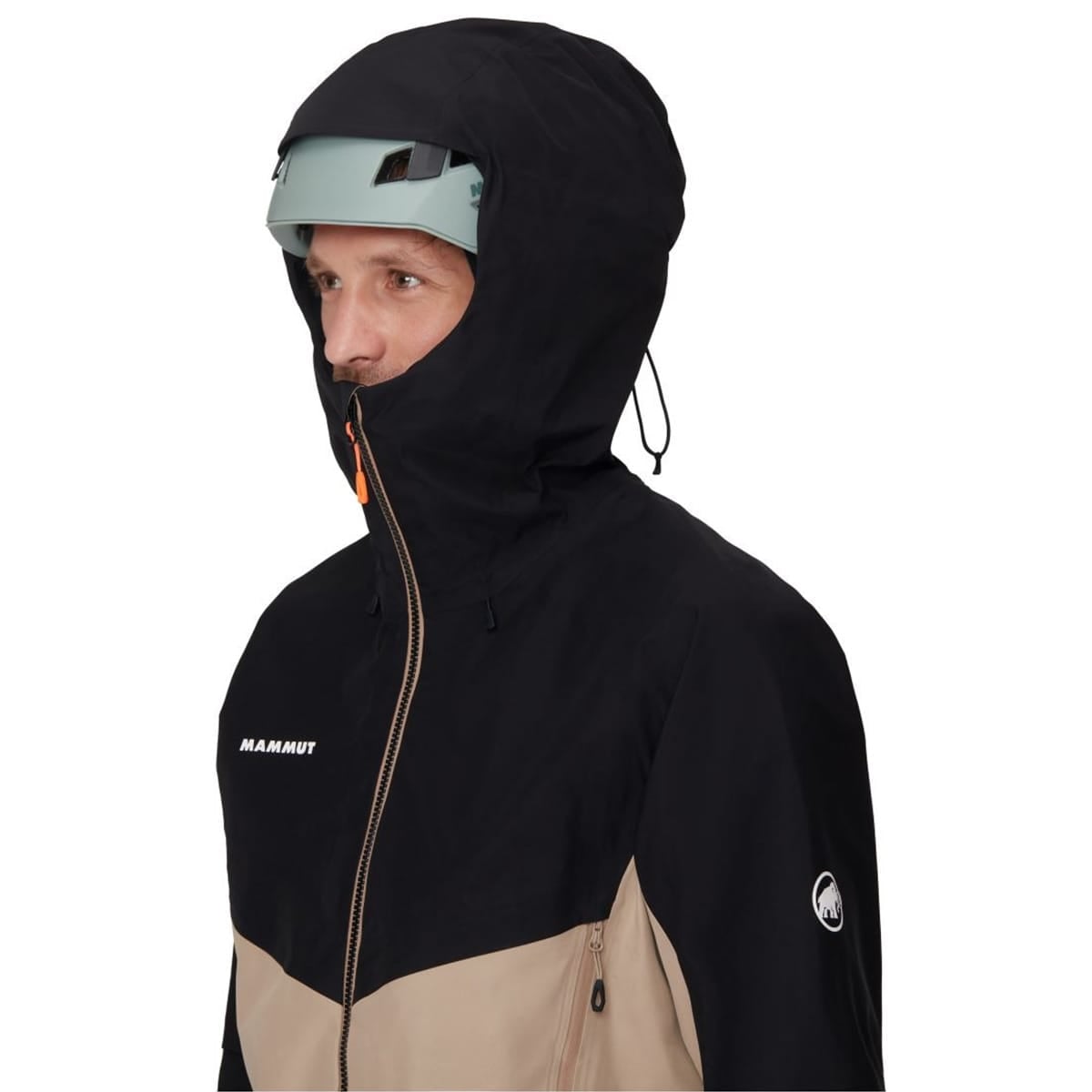 Mammut Crater IV HS Hooded Savannah Black Geaca Alpinism Barbati