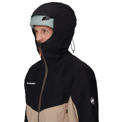 Mammut Crater IV HS Hooded Savannah Black Geaca Alpinism Barbati