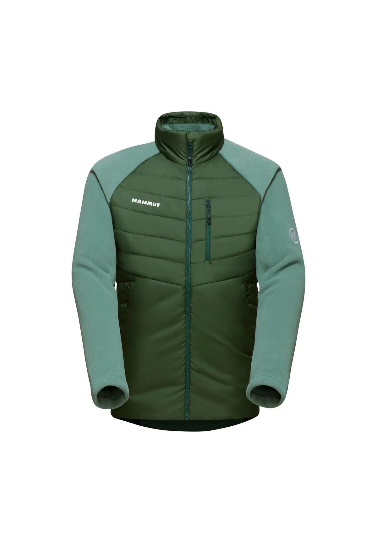 Mammut Innominata Hybrid Dark Jade Bluza Midlayer Drumetie Barbati
