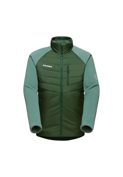 Mammut Innominata Hybrid Dark Jade Bluza Midlayer Drumetie Barbati