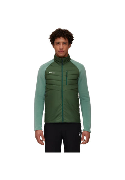 Mammut Innominata Hybrid Dark Jade Bluza Midlayer Drumetie Barbati