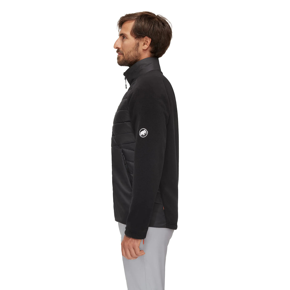 Mammut Innominata ML Hybrid Black Bluza Midlayer Drumetie Barbati