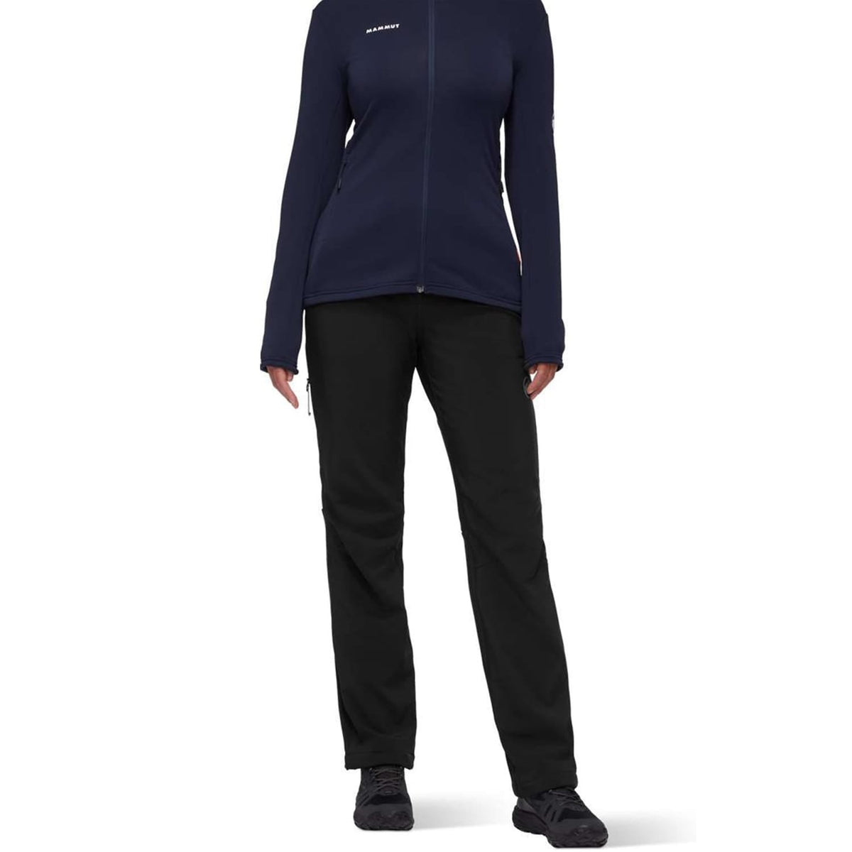 Mammut Runbold Winter SO Black Pantaloni Drumetie Femei