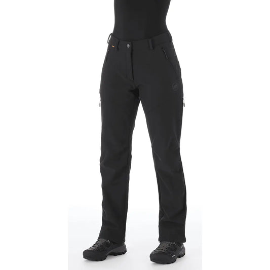 Mammut Winter Hiking Softshell Ws Black Pantaloni Drumetie Femei