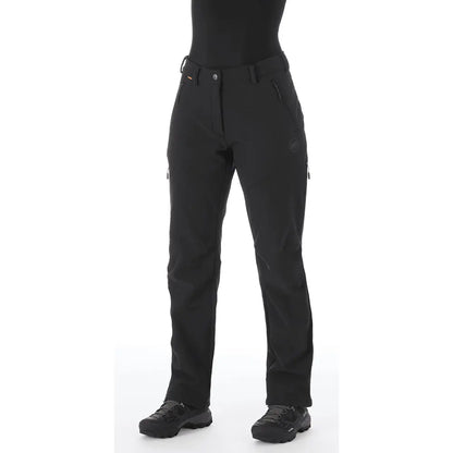 Mammut Winter Hiking Softshell Black Pantaloni Drumetie Barbati
