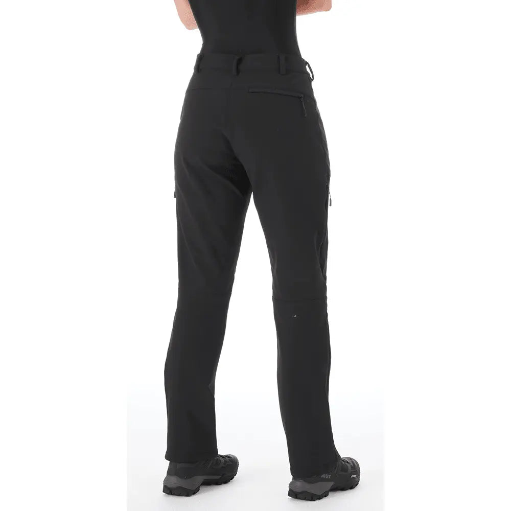 Mammut Winter Hiking Softshell Ws Black Pantaloni Drumetie Femei