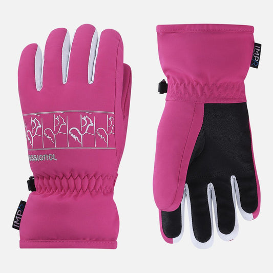 Manusi copii Rossignol JR JANE IMPR G - Orchid pink