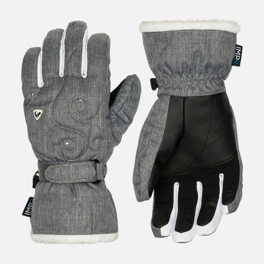 Manusi dama Rossignol W ULTIME IMPR G Heather grey
