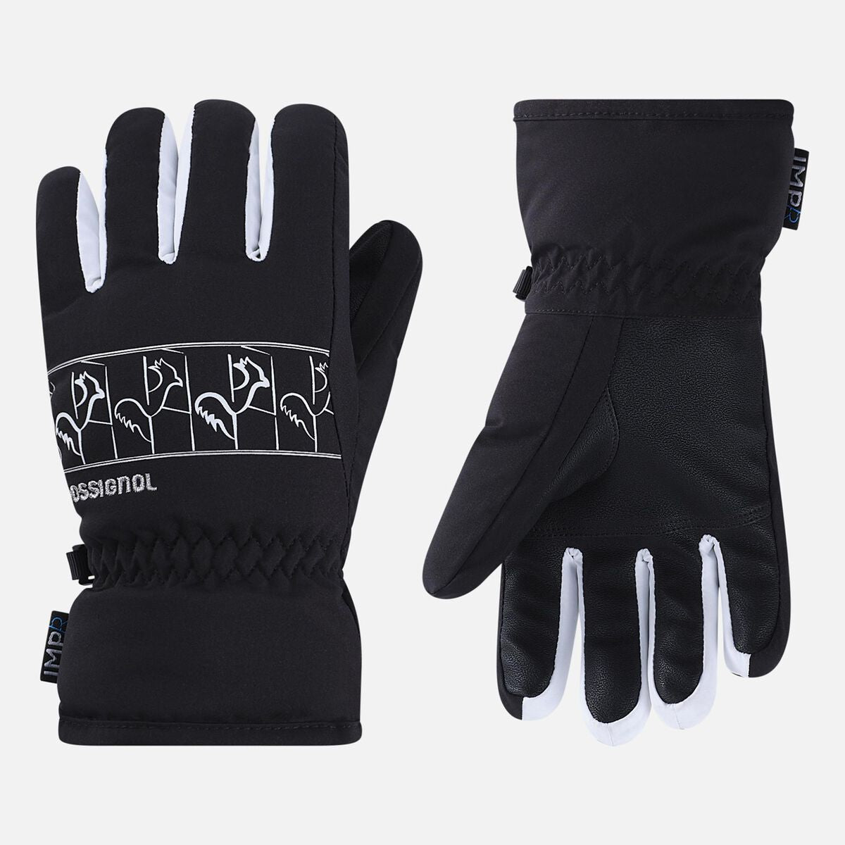 Manusi copii Rossignol JR JANE IMPR G - Black