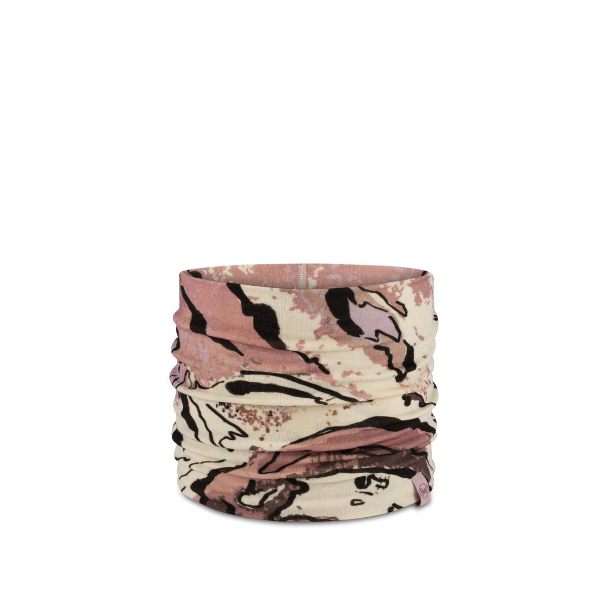 Heavy Weight merino wool digital prints HALLY LILAC ICE