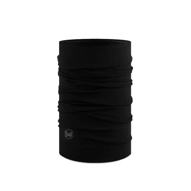 Mid Weight merino wool Solid Black