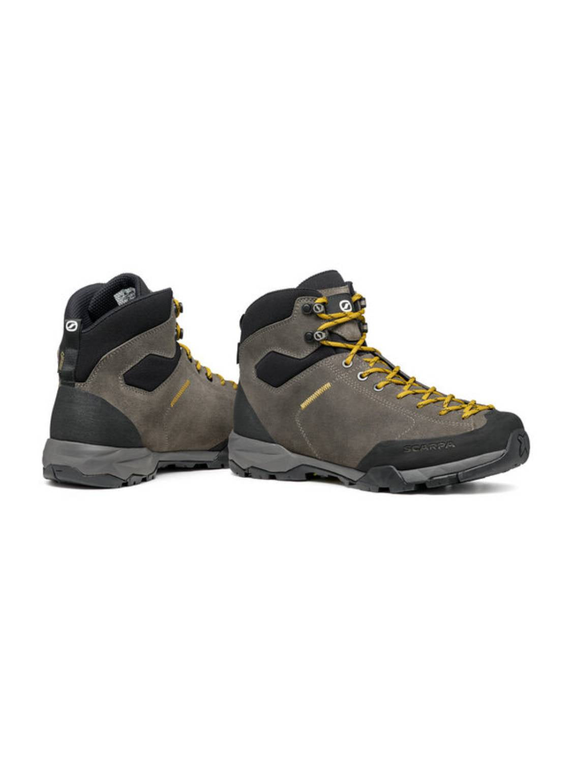 Scarpa Mojito Hike Gore-Tex Wide Titanium Mustard Ghete Drumetie Femei