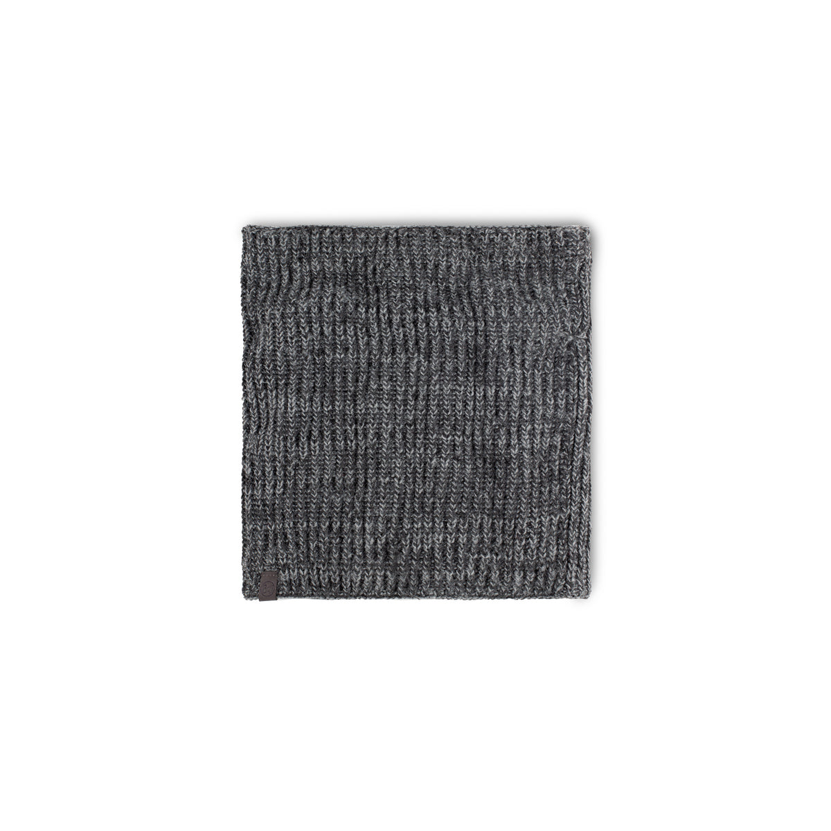 Neckwarmer Fleece crosetat Jarn grey heather