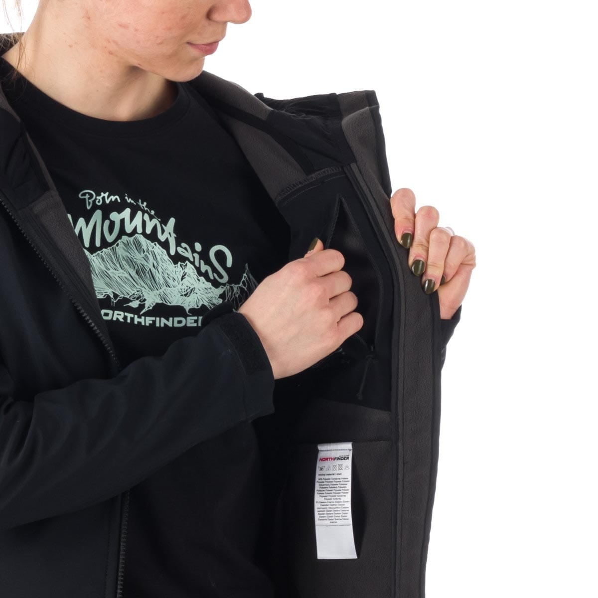 Northfinder Ashlee 3L 10k 5k Geaca Softshell Femei