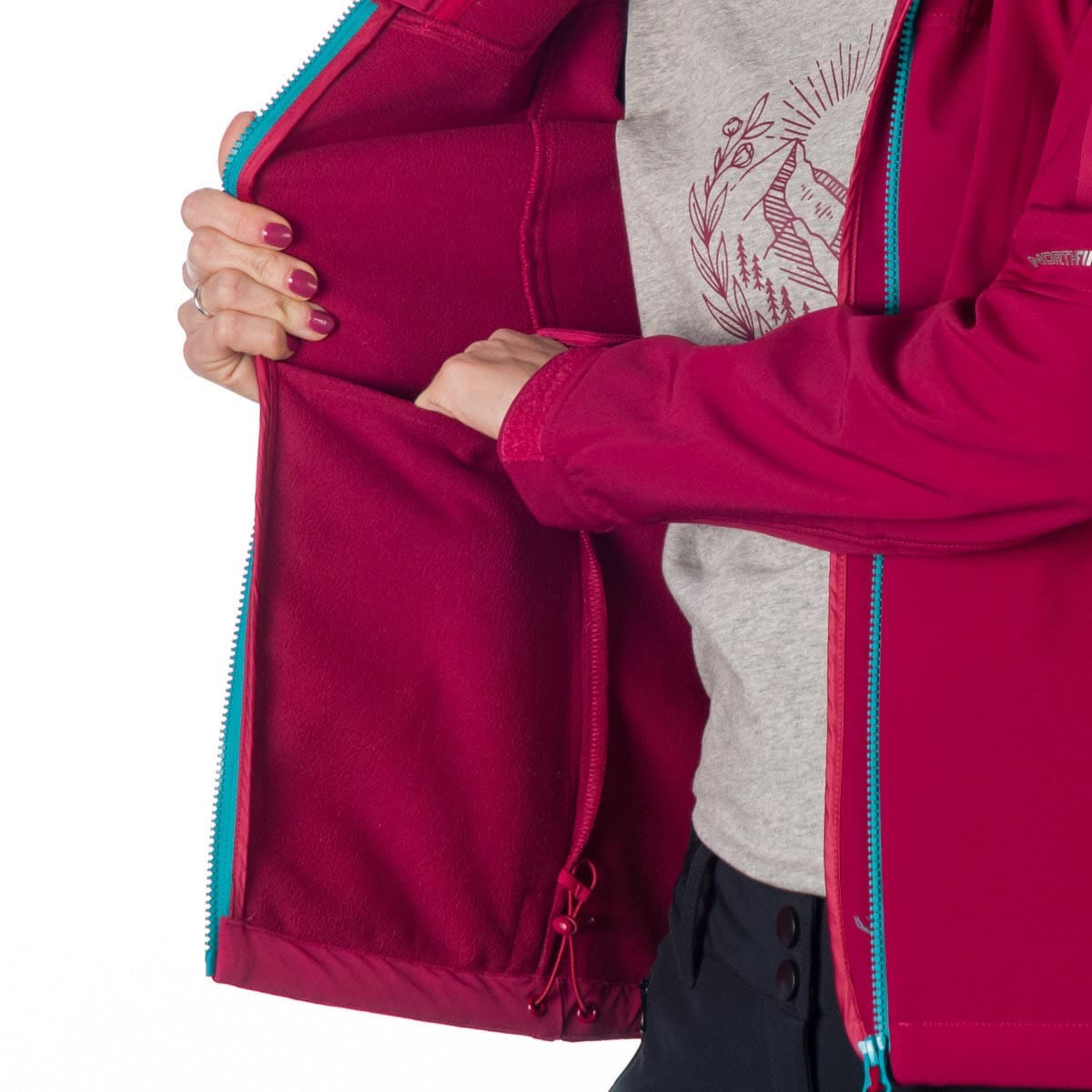 Northfinder Jeanne 3L 10k 5k Geaca Softshell Drumetie Femei