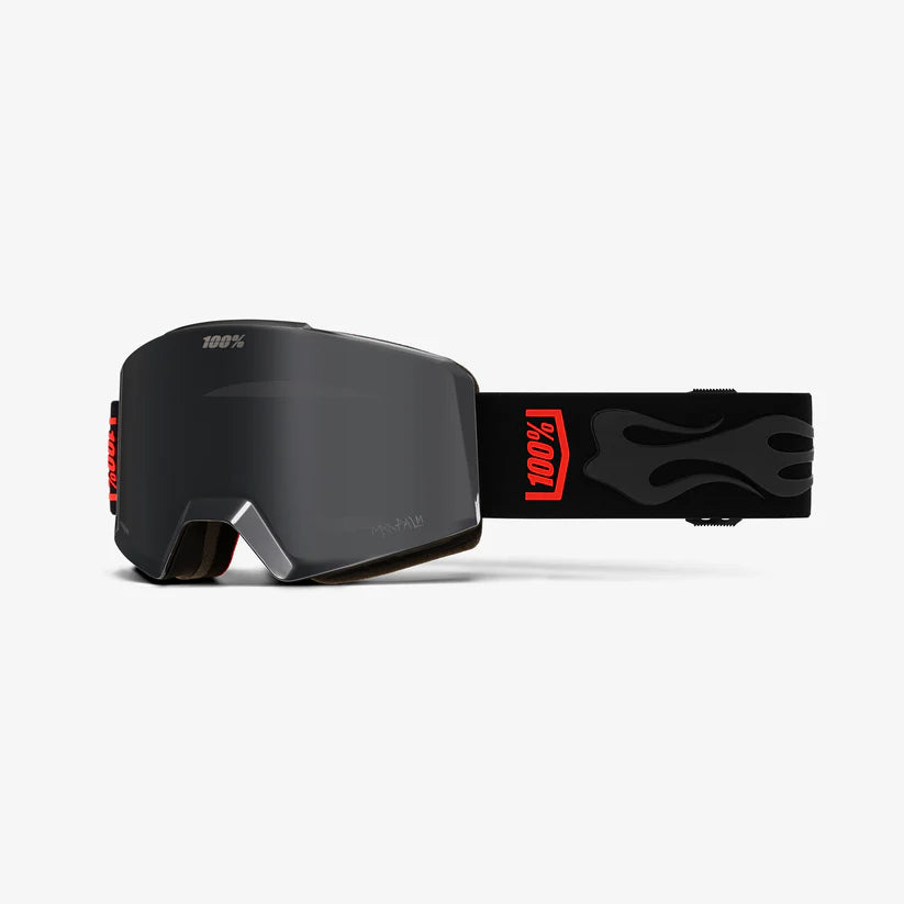 Ochelari schi 100% - NORG HiPER Max Palm-Mirror Black Lens