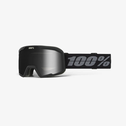 Ochelari schi 100% - VALNOR - Base Black - Dark Smoke Lens