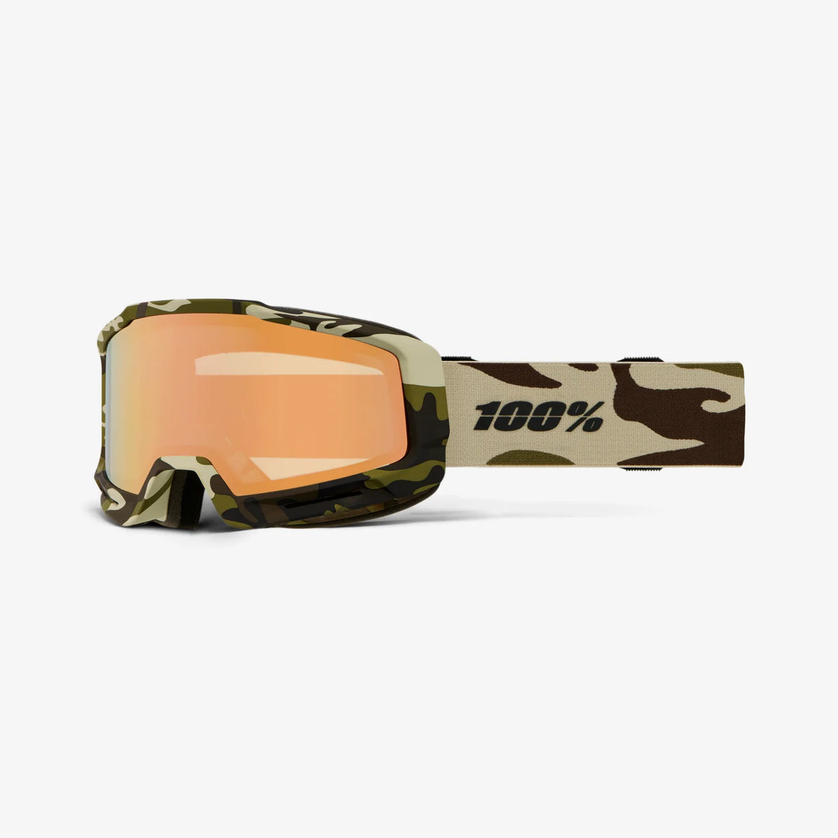 Ochelari schi 100% - OKAN HiPER Goggle Camo - Mirror Copper Lens