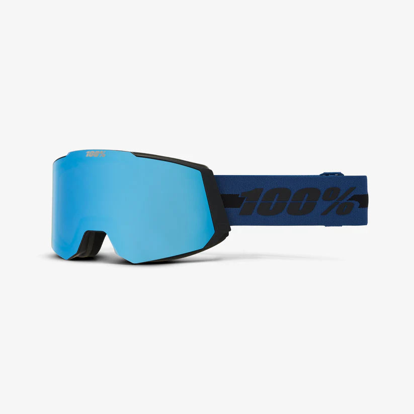 Ochelari schi 100% - SNOWCRAFT HiPER Dusty-Mirror Blue Lens