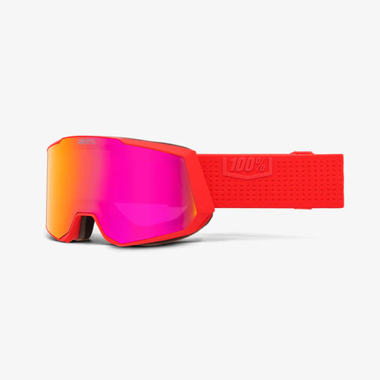 Ochelari schi 100% - SNOWCRAFT XL HiPER Hiboo - Mirror Dark Red Lens