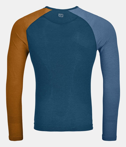 Ortovox 120 Competition Light Petrol Blue Bluza de Corp Merino Multisport Barbati