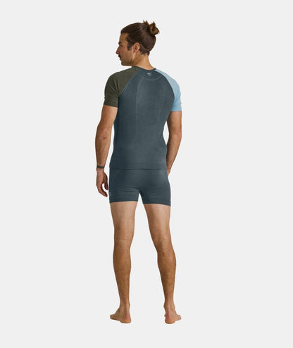 Ortovox 120 Competition Light Petrol Blue Boxeri Merino Multisport Barbati