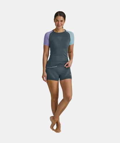 Ortovox 120 Competition Light Petrol Blue Boxeri Merino Multisport Femei