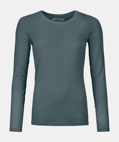 Ortovox 150 Cool Clean Dark Arctic Grey Bluza de Corp Merino Multisport Femei