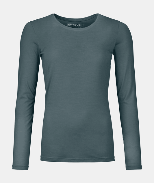 Ortovox 150 Cool Clean Dark Arctic Grey Bluza de Corp Merino Multisport Femei