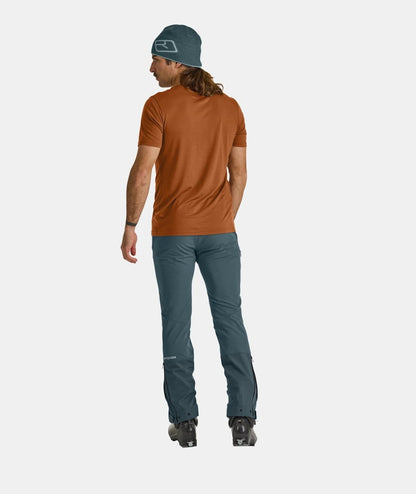 Ortovox 150 Cool Mountain Dark Pacific Tricou Merino Multisport Barbati