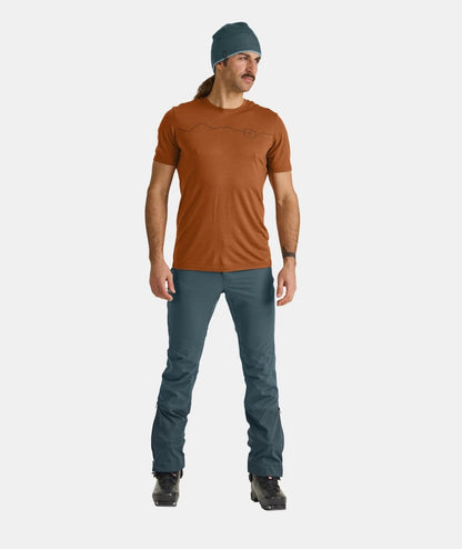 Ortovox 150 Cool Mountain Blue Tricou Merino Multisport Barbati