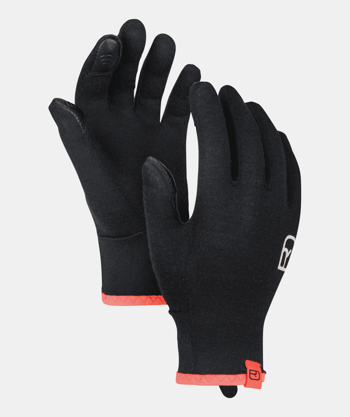 Ortovox 185 Rock N Wool Black Raven Manusi Merino Multisport Femei