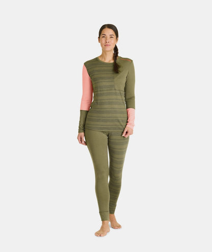 Ortovox 185 Rock n Wool Coral Bluza de Corp Merino Multisport Femei