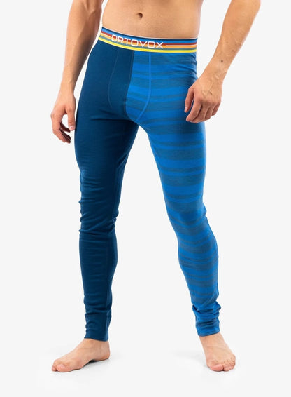Ortovox 185 Rock n Wool Just Blue Pantaloni de Corp Merino Multisport Barbati