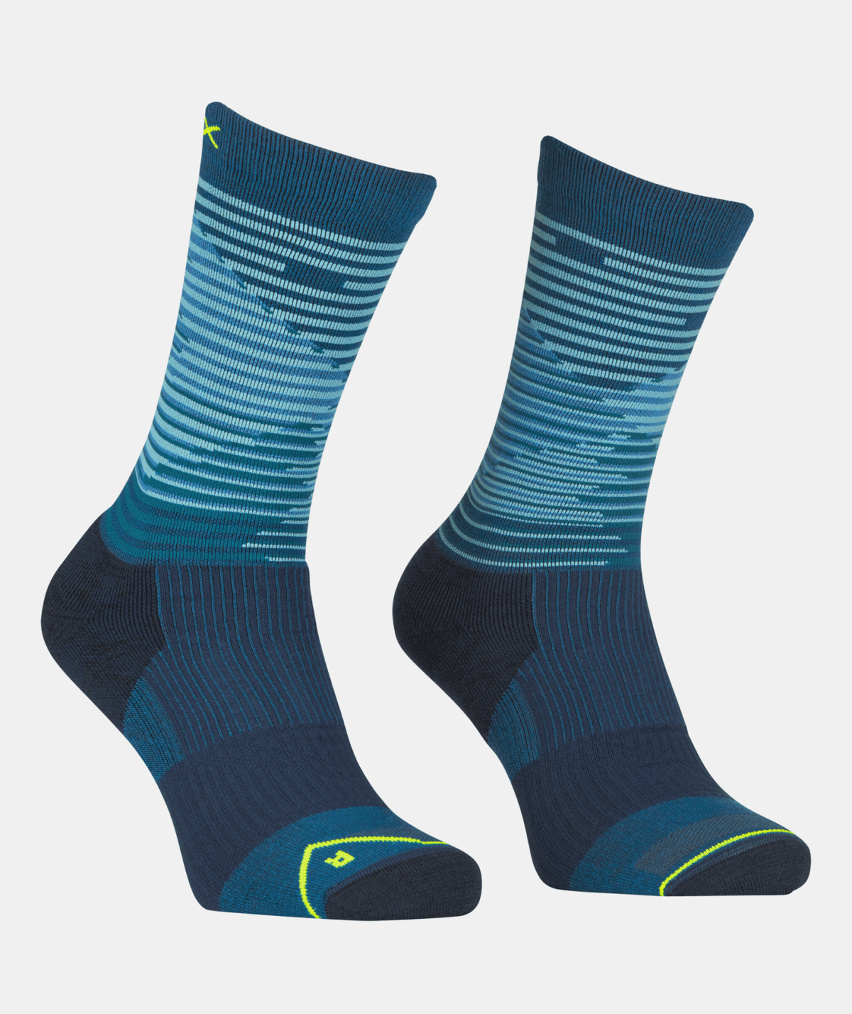Ortovox All Mountain Mid Petrol Blue Sosete Merino Multisport Barbati
