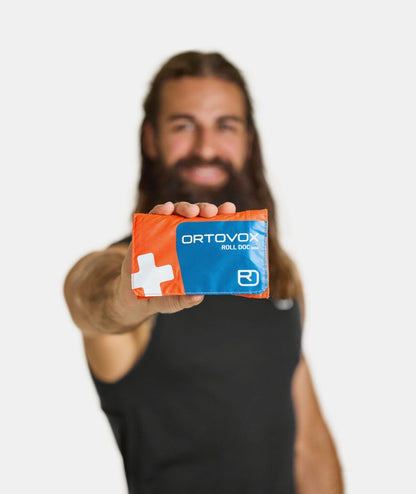 Ortovox First Aid Roll Doc Mini Shocking Orange Trusa Prim Ajutor