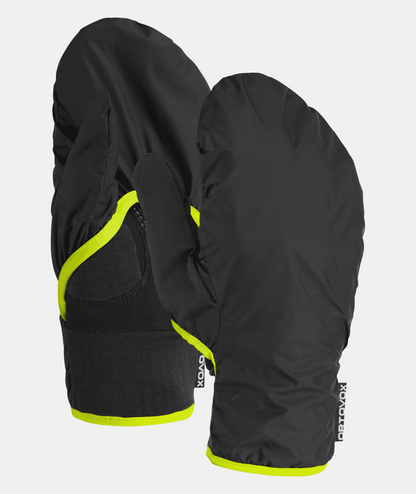 Ortovox Merino Fleece Grid Cover Black Raven Manusi Multisport Barbati