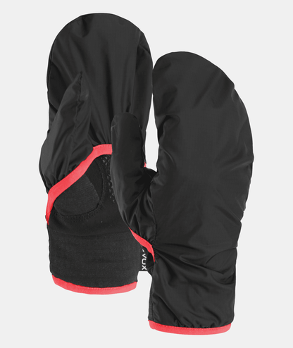 Ortovox Merino Fleece Grid Cover Black Raven Manusi Multisport Femei