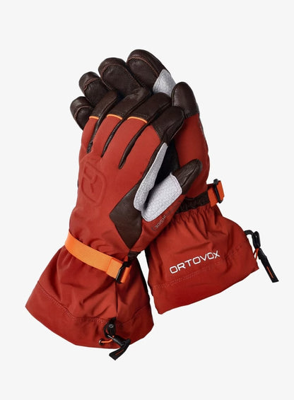 Ortovox Merino Freeride Clay Orange Manusi Ski Barbati