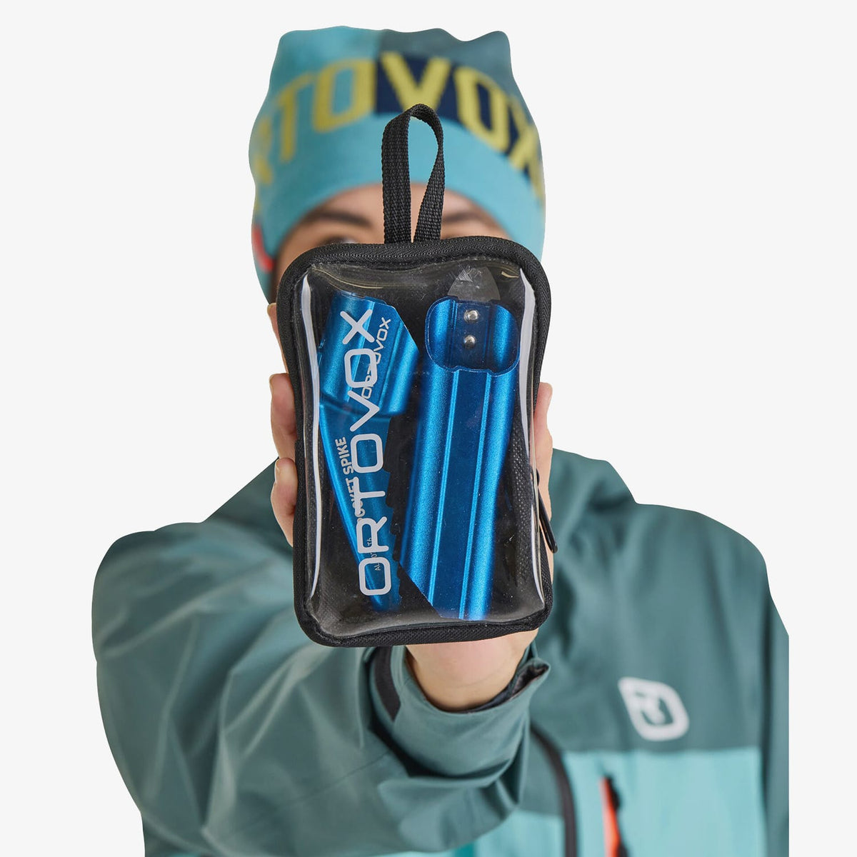 Ortovox Pro Alu III  Safety Blue + Pocket Spike  Set Lopata Avalansa