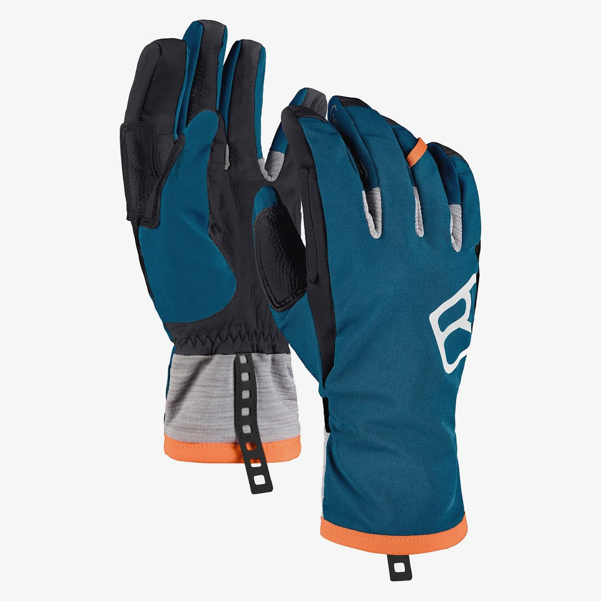 Ortovox Tour Petrol Blue Manusi Merino Ski Barbati