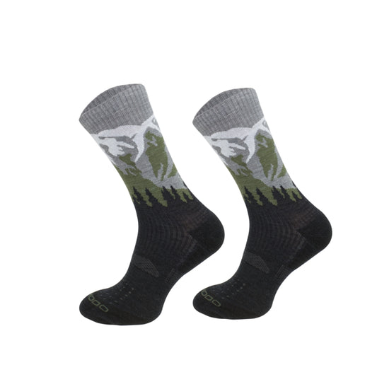 Șosete Hiking Comodo Crew Merino-Antracite