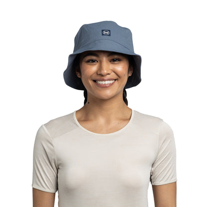 Palarie BUFF Adventure bucket SOLID Stone Blue