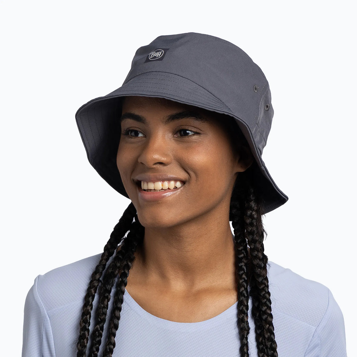 Palarie BUFF Adventure bucket SOLID ASH