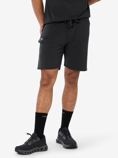 Pantaloni scurti barbati cu merino SN-SUPERNATURAL - M UNIVERSAL Jet Black