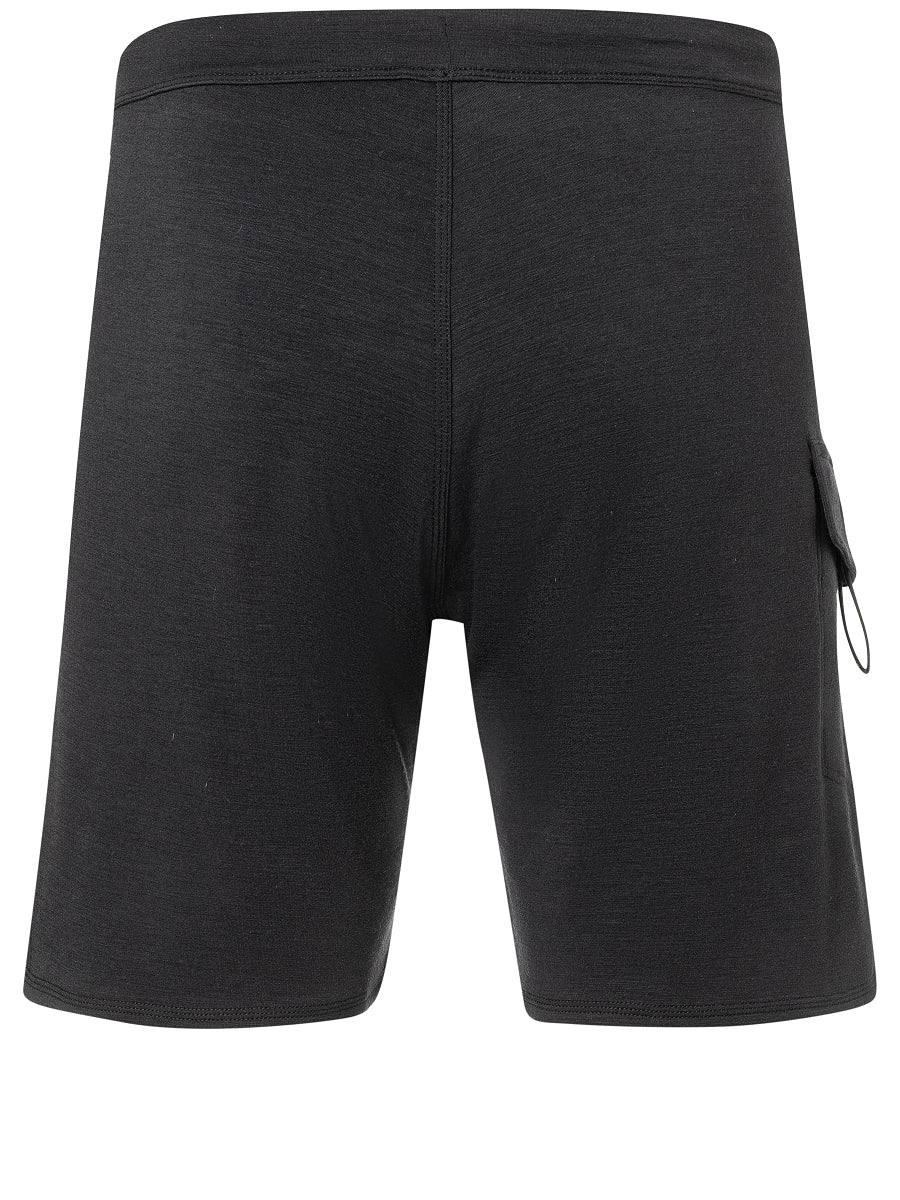 Pantaloni scurti barbati cu merino SN-SUPERNATURAL - M UNIVERSAL Jet Black