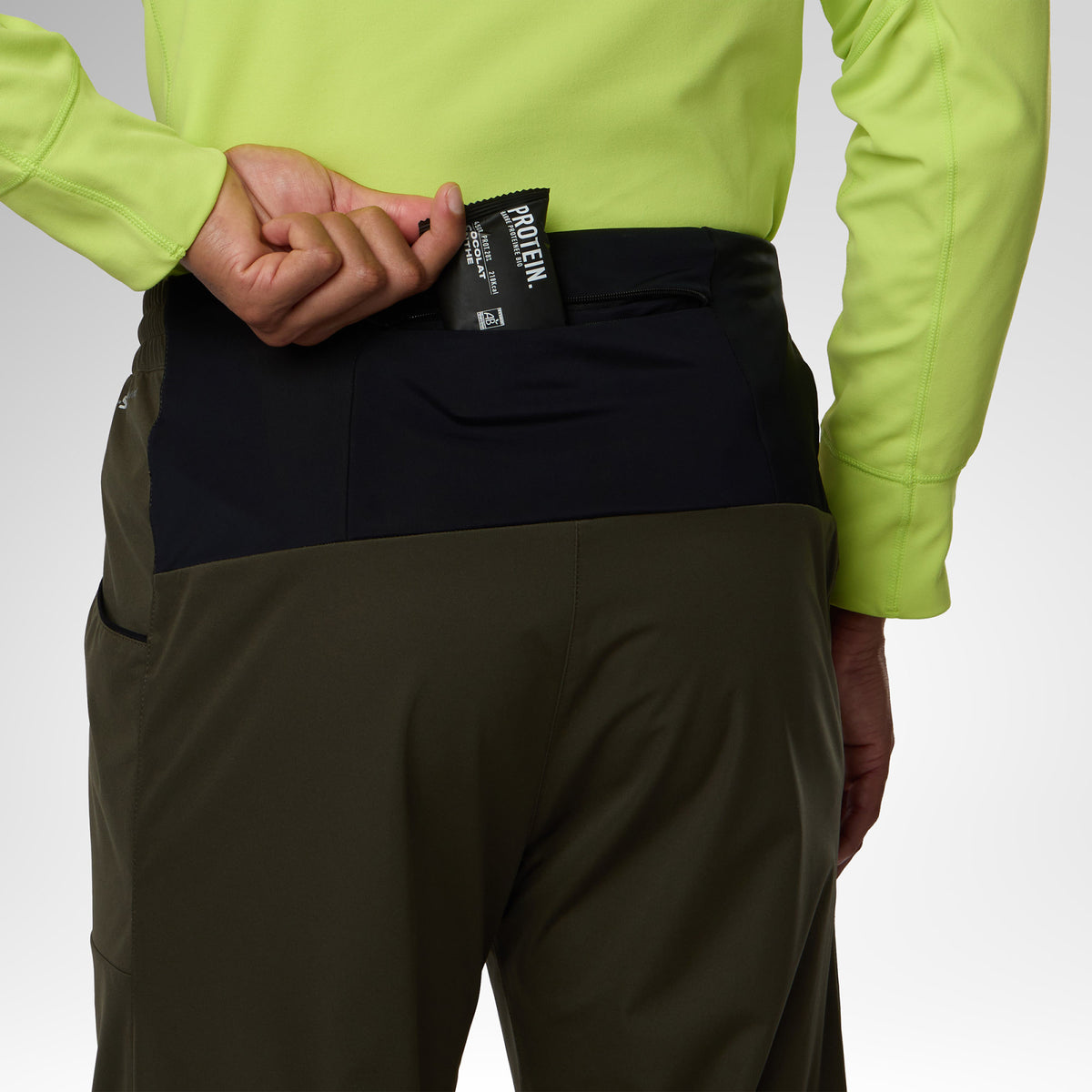 Pantaloni barbati Rossignol M Venon softshell - Olive shadow