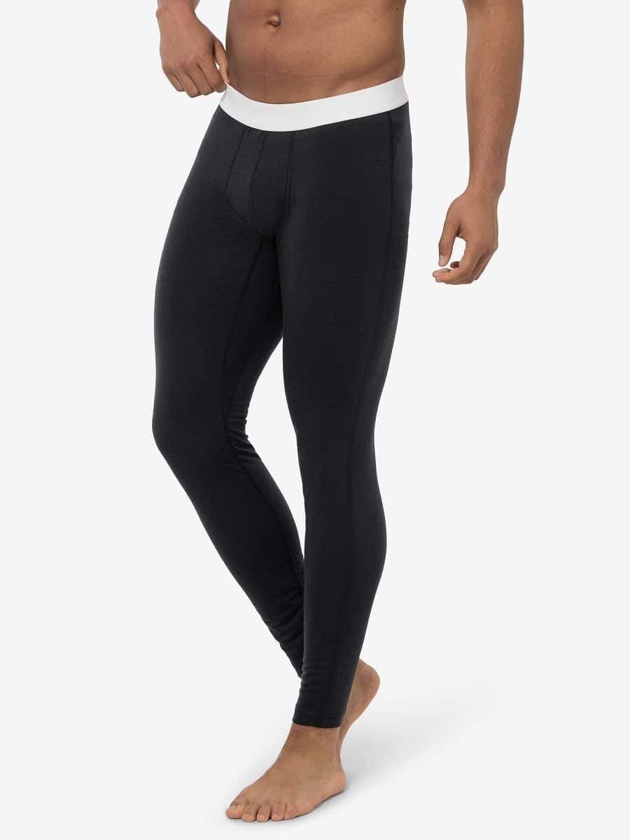 Pantaloni de corp barbati SN Super.Natural M BIO BASE TIGHTS Jet Black